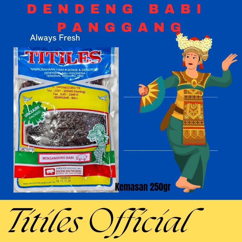 

DENDENG BABI PANGGANG MANIS