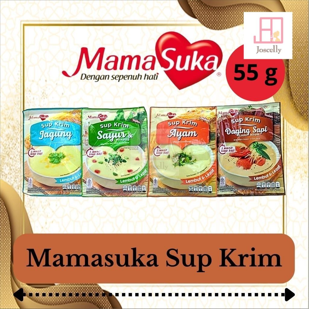 

JOSCELLY.ID MAMASUKA Sup Krim / Cream Soup
