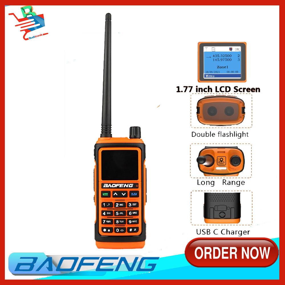 Baofeng Uv-17 Dual Band Type C / Ht Baofeng Original CO