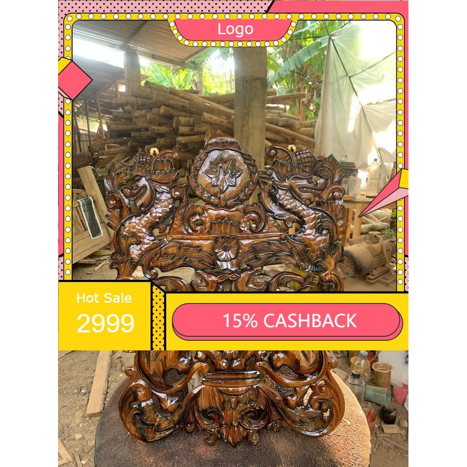 blawong keris isi 3 termurah ukir 2 kepala naga kembar dari kayu mahoni finishingan bk Keris sengkel