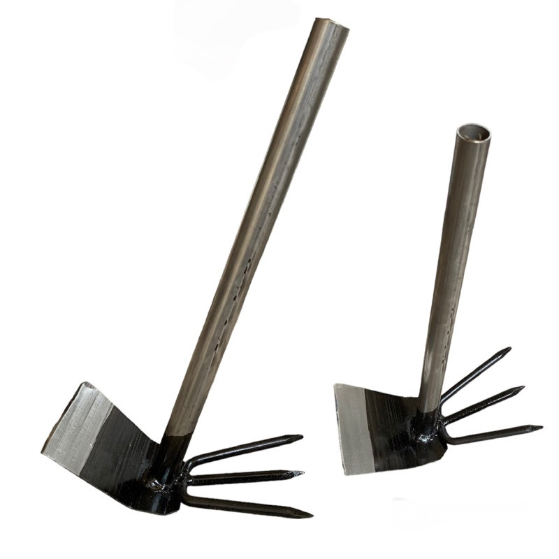 Cangkul Garukan Multifungsi Gagang besi Pacul taman/ Cangkul Mini 2 Fungsi