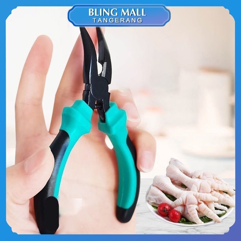 Kaki Ayam Tang Tanpa Tulang / Tang Hidung Jarum Kaki Ayam / Gunting Tulang Ayam Tanpa Tulang
