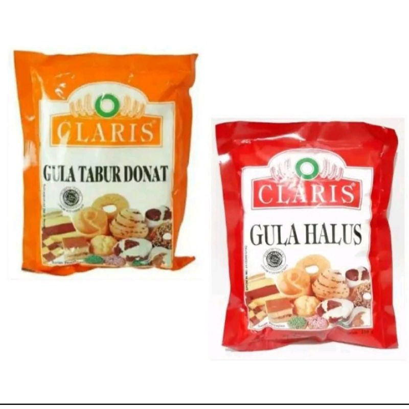 

Gula Halus Claris 250g – Praktis & Serbaguna untuk Aneka Kue!