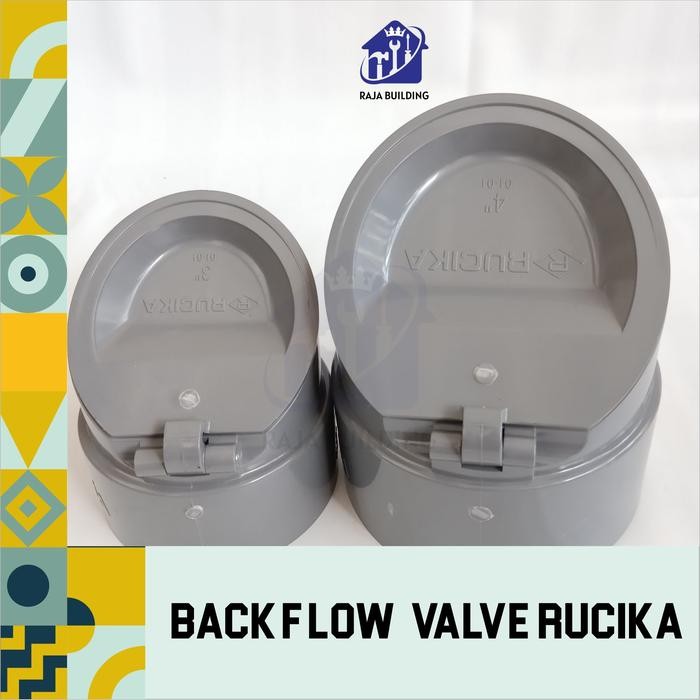 BACKFLOW VALVE RUCIKA/RUCIKA CHECK VALVE/RUCIKA BACKFLOW PREVENTER/KATUP ANTI ARUS  BALIK/VALVE ANTI