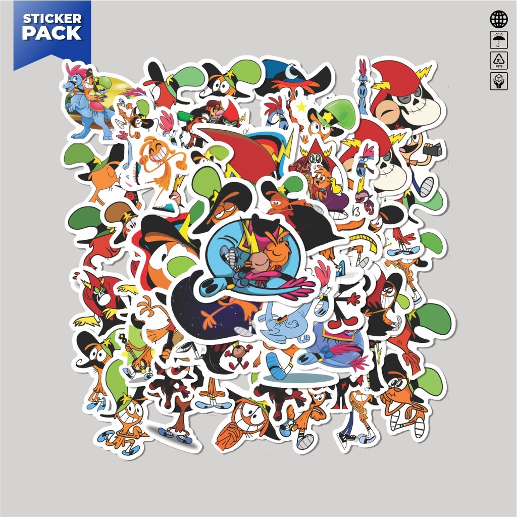 

[100PCS]Stiker Pack Sticker Kartun Wander Over Yonder Sticker Aesthetic Vinyl Anti Air Dekorasi Sticker Laptop Buku Journal Koper Helm Casing HP Gitar Helm Skateboard
