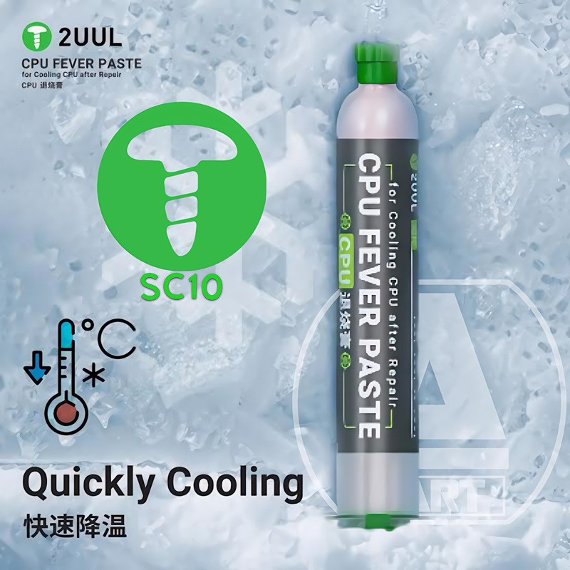 THERMAL PASTE THERMAL GREASE CPU 2UUL SC 10 CPU FEVER PASTE ORIGINAL