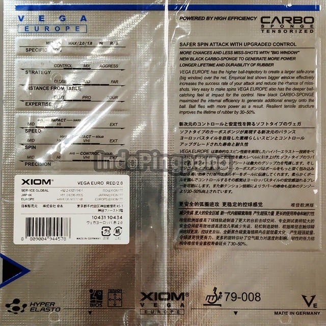 Xiom Vega Europe 2.0 - Euro CO