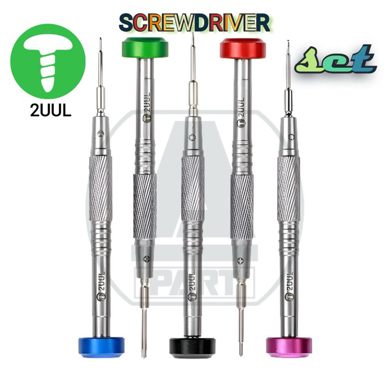 OBENG SCREWDRIVER SET 2UUL HIGH QUALITY 5 BUAH