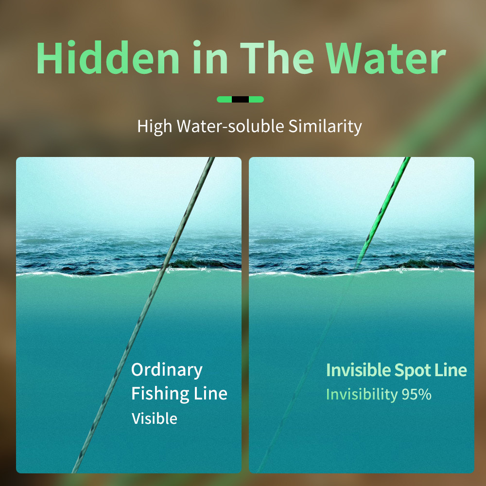 Benang PE X4 Speckle Tali Pancing PE 100m Senar PE Spider Braid Kuat Anti Keriting Mudah Tenggelam C