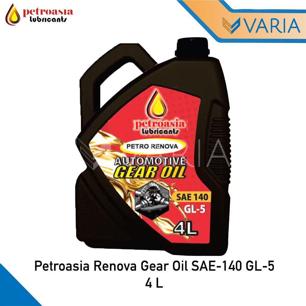 Vgvianshop Petroasia Renova Gear Oil Sae 140 Gl-5 4 L Oli Gardan Mobil