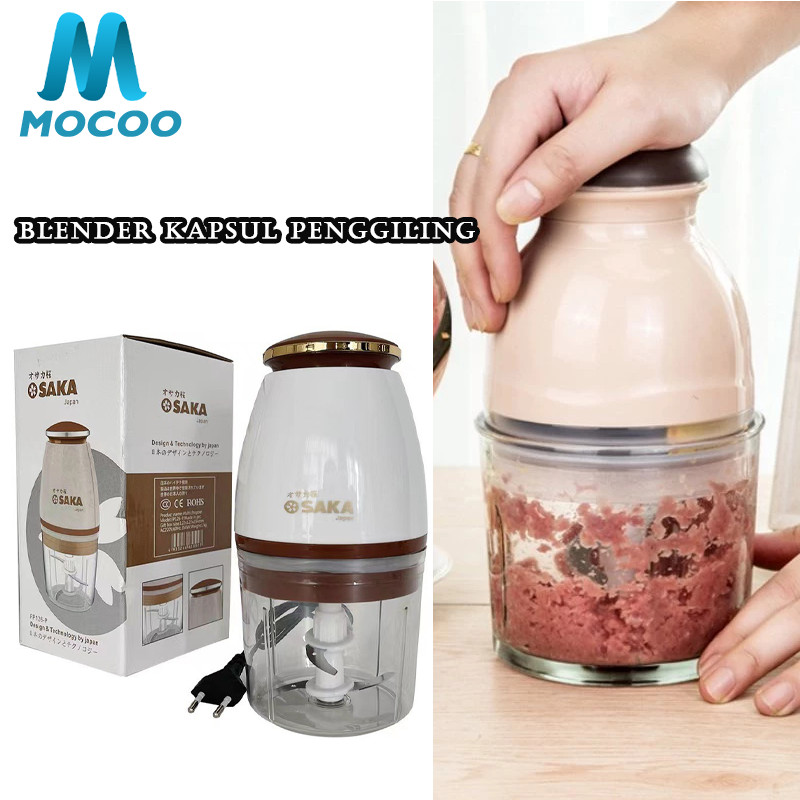 Blender Kapsul Penggiling Blender Kapsul Serbaguna Chopper Daging