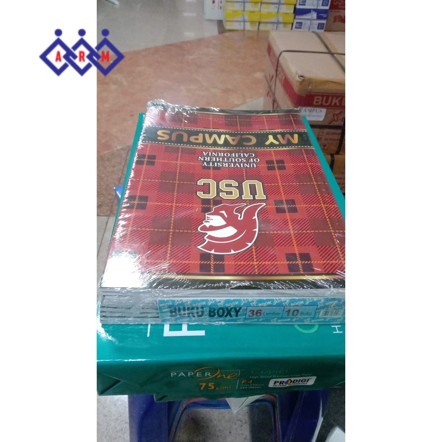 

PROMO Buku Tulis Campus 36 lembar PANJANG X-BOX (1 PAK) ++ Best Seller