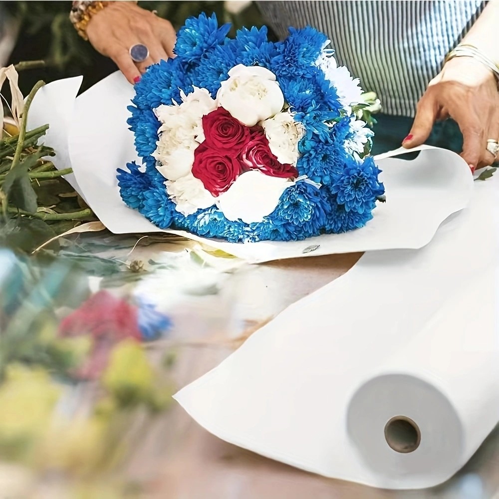 

White Drawing Paper Roll 10m Art Paper Roll 44CM X 10M Painting Sketching Paper for Easel Paper, Bulletin Board Paper Gift Wrap