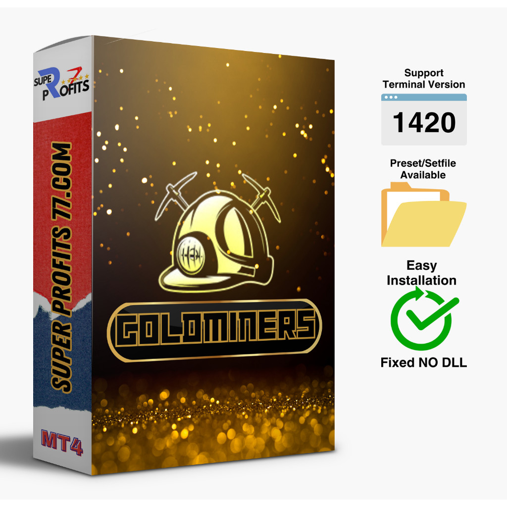 EA Robot Forex MT4 Goldminer AI v1.1