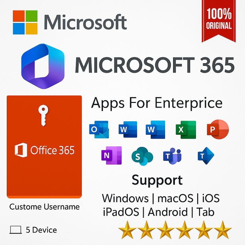 Office 365 Lisensi Original Untuk Windows, Mac, Tab, Android, Ipad