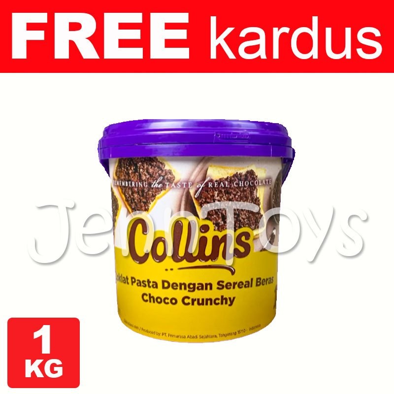 

JennToys - COLLINS CRUNCHY 1KG - COKLAT VIRAL