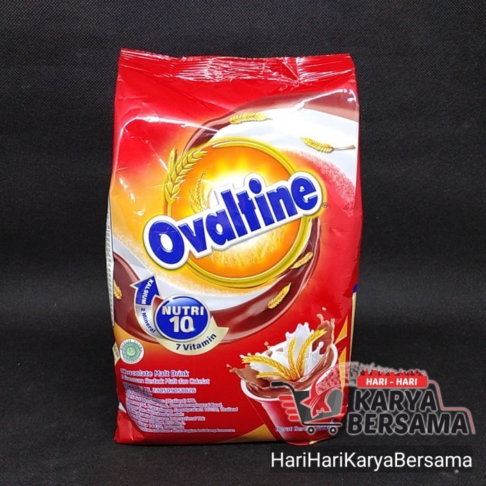 

MINUMAN SUSU BUBUK COKLAT OVALTINE CLASSIC CHOCOLATE MALT POUCH 280GR