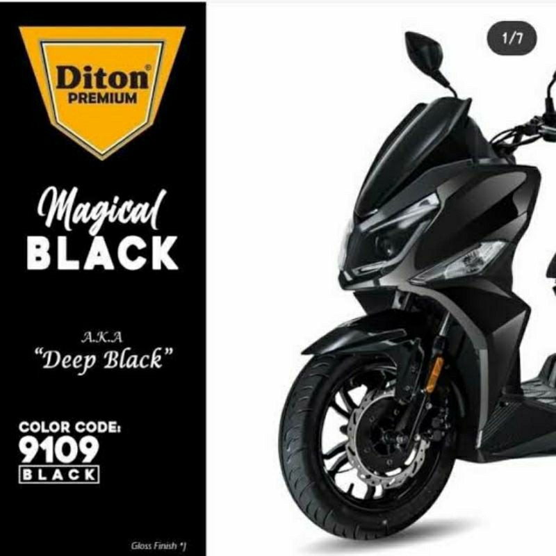 Pilok Diton  Black/HITAM 9109CO