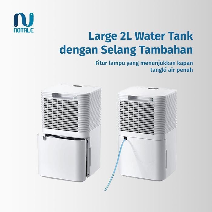 Notale Seco Smart Dehumidifier Serap Kelembapan With Wifi 12L/hari - SECO, White