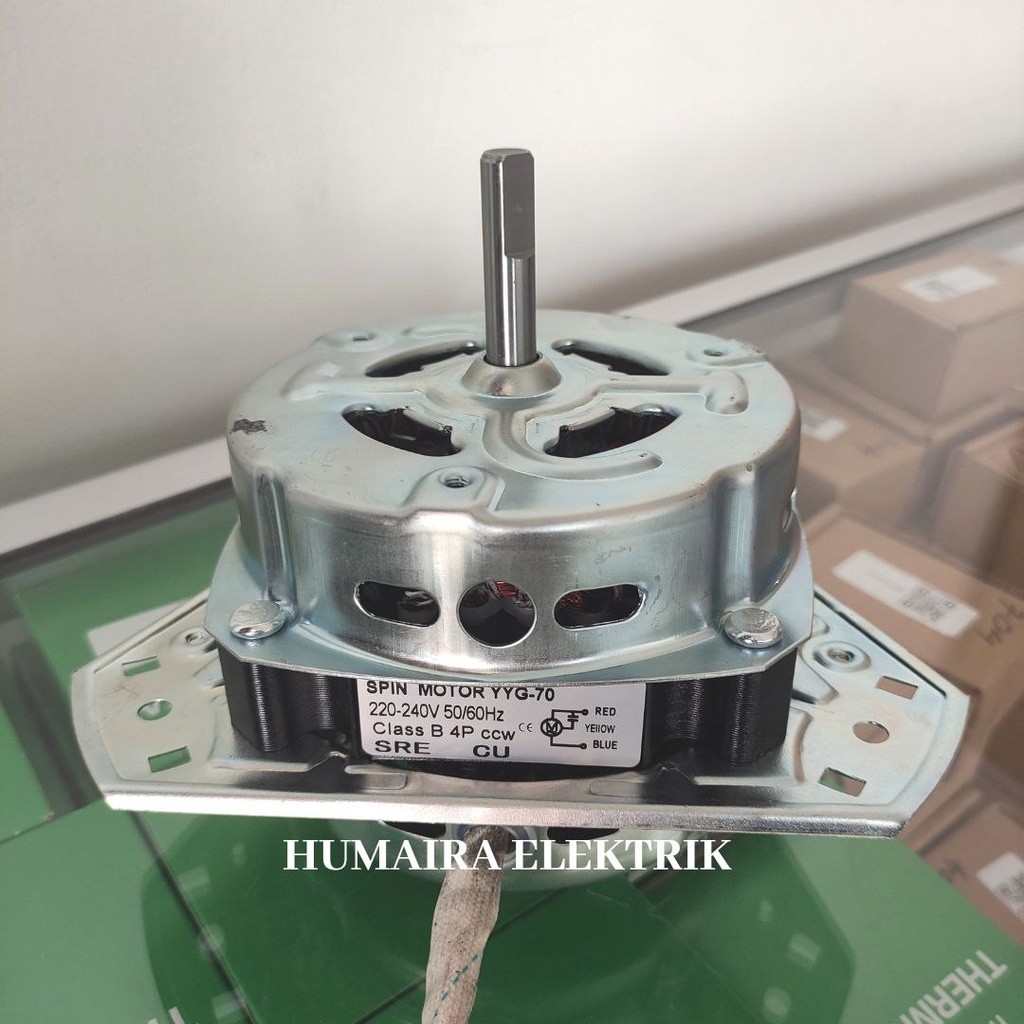 Dinamo Pengering Mesin Cuci POLYTRON / Spin Motor YYG - 70 Watt
