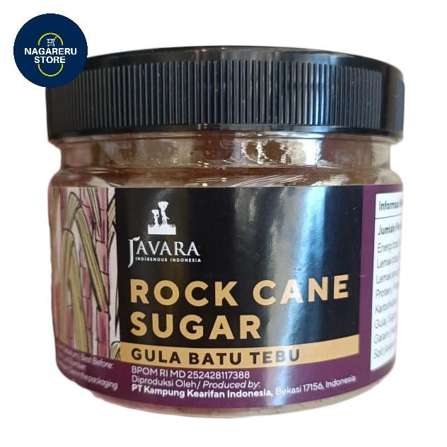 

Javara rock cane sugar (gula batu tebu) 250gr