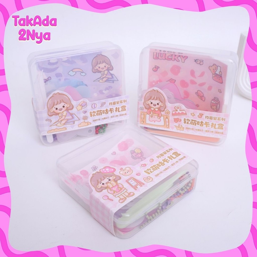

Sticker Jobaer Box Kecil JBE-SCW01 Stiker, Ganci, Pinset Set Lucu Hadiah Kreatif