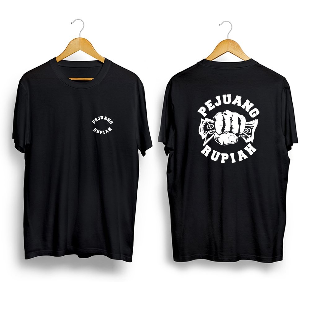 [COD] T-Shirt 2025 Oversize Kaos Baju skena cowok PEJUANG RUPIAH Clothing LENGAN PENDEK CETAK