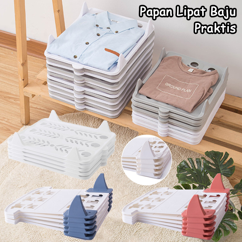 New Papan Lipat Baju Papan Lipat Baju Praktis Multifungsi Alat Melipat Baju Pakaian