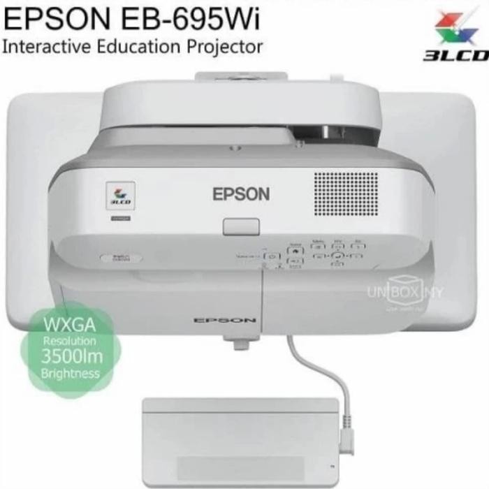 Proyektor Epson EB - 695WI Ultra Short Throw Interaktif Touch Projecto