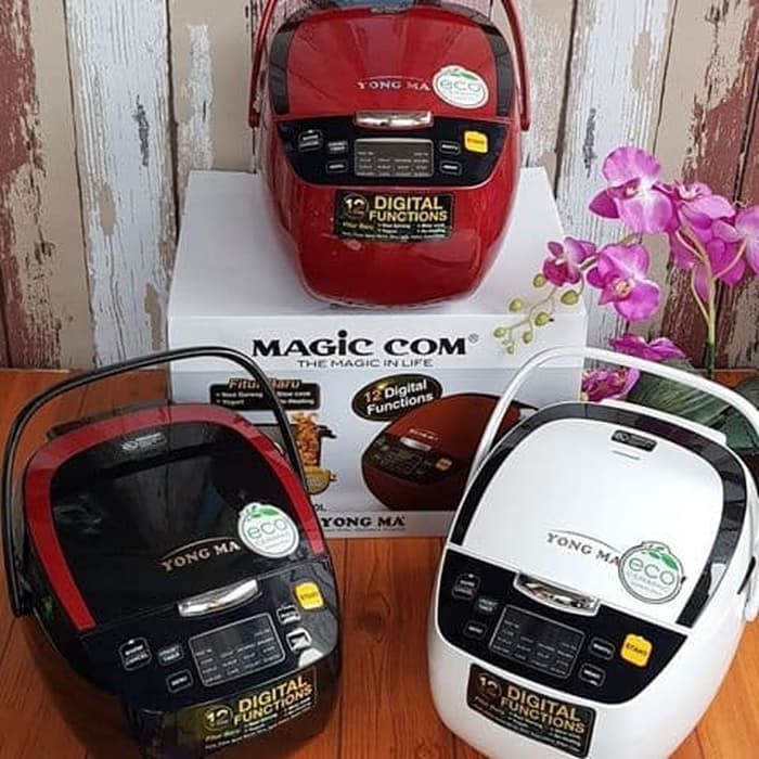 Yong Ma Magic Com Digital 2 Liter SMC8017 Rice Cooker Yongma YMC801 YMC-801
