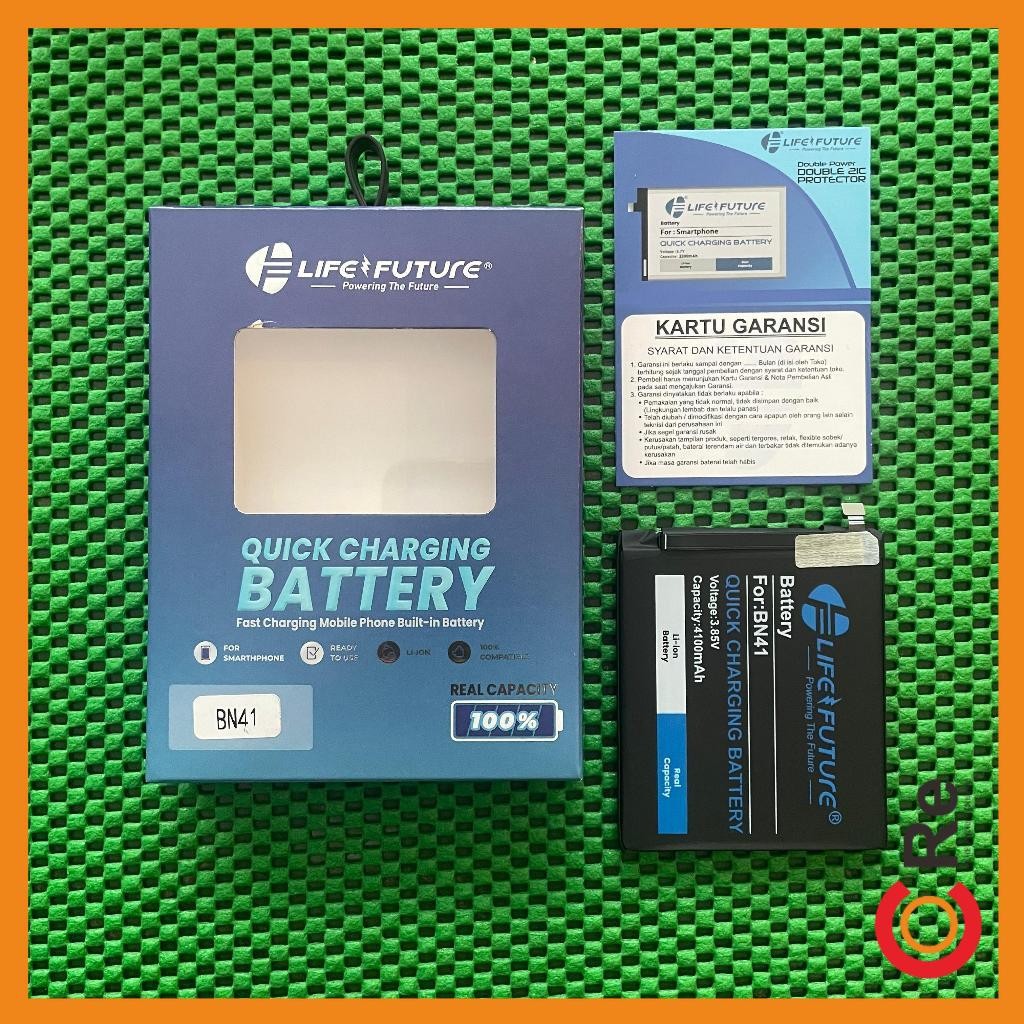 BATERAI BN41 REDMI NOTE 4 DOUBLE POWER - LF (LIFE FUTURE)