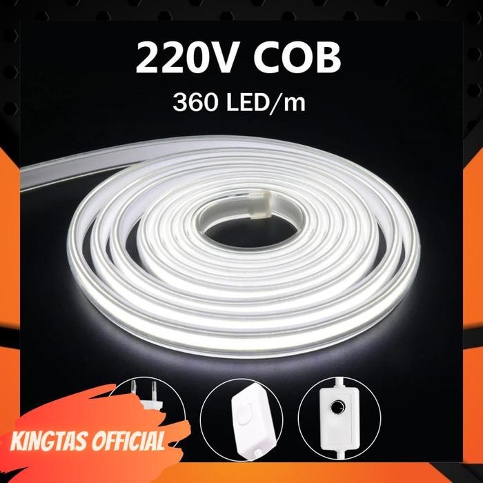 Led Strip COB IP65 220V 360LED Yimai LED STRIP COB 220V IP65 360LED 50METER