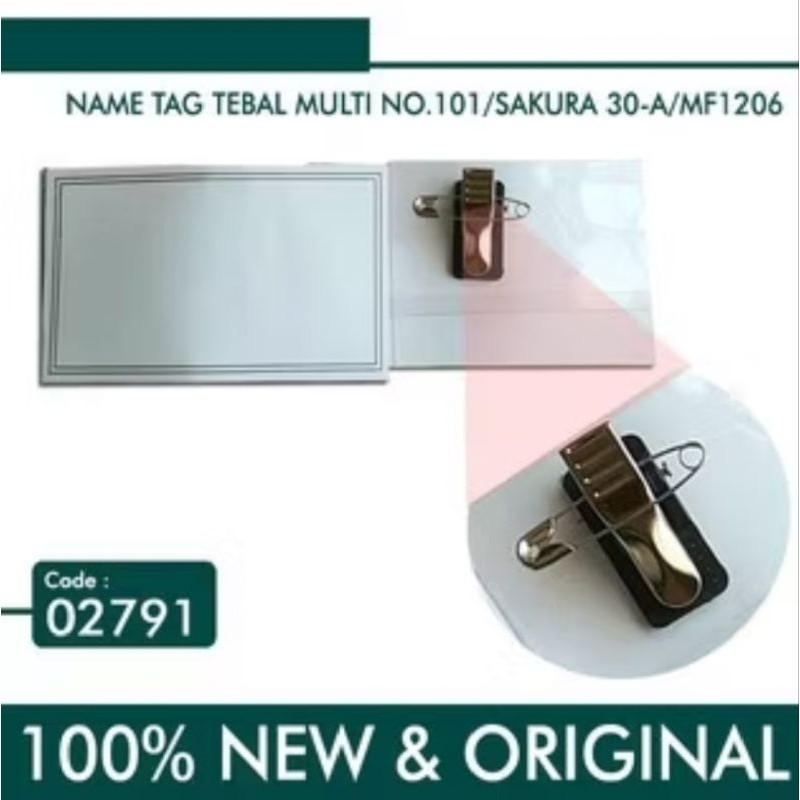 

ID card/Nametag Multi No.101 ( 1pak/50pcs )