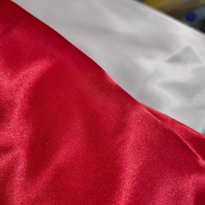 bahan kain bendera merah putih gulungan meteran YARD - Merahidaman store shop