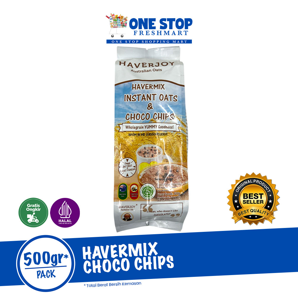 

HAVERJOY INSTAN OAT CHOCO CHIPS 500GR