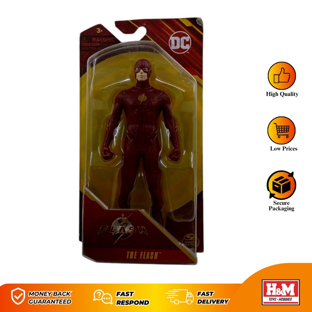 Figure DC The Flash Spin Master 6" - Action Figure DC Flash