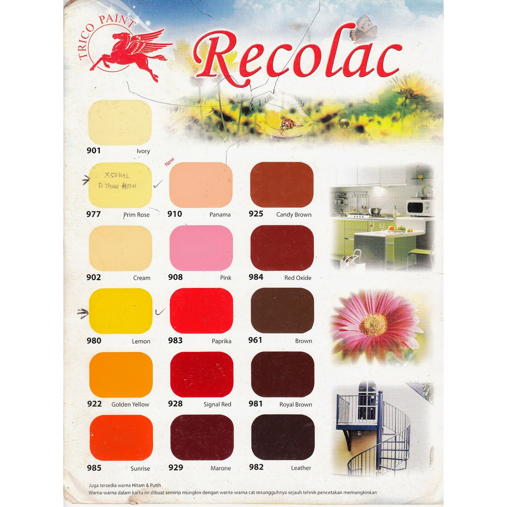 recolac kuda terbang / cat recolac kayu besi / cat recolac kuda terbang 1 kg Co