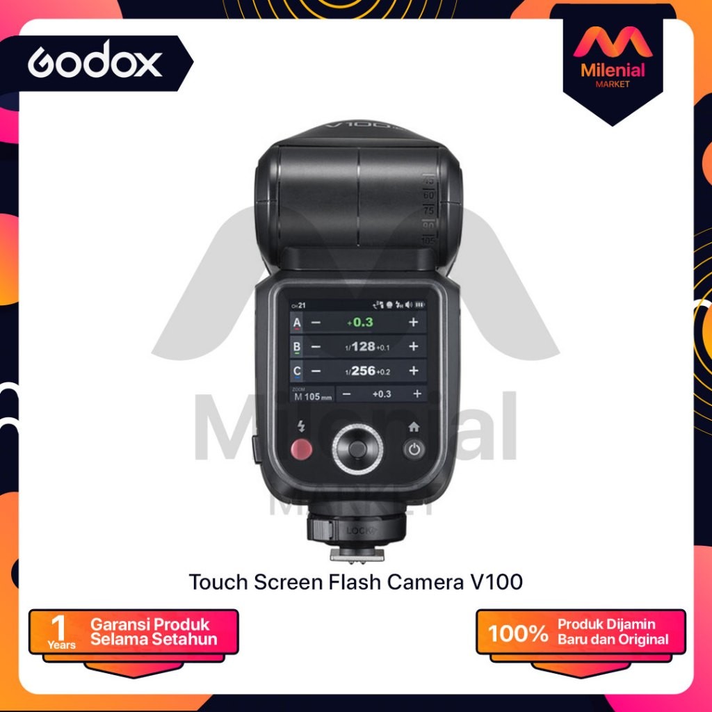 Godox V100 Round Head Flash V-100 Godox FlashCO