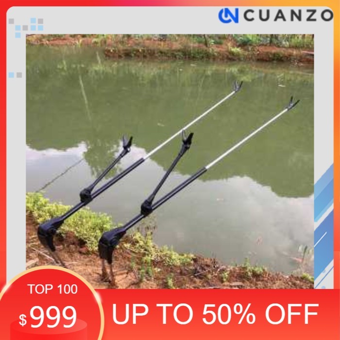 Bracket Joran Pancing Ikan Holder / Cagak Joran Pancing Stainless Tegek Dudukan Nyobok Blg Terbaru H