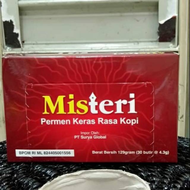 

BARU DISKON Misteri permen keras rasa kopi