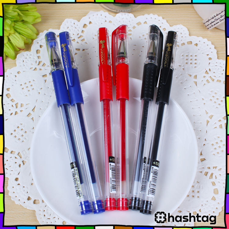 

#️⃣HL0008 Paket Hemat Alat Tulis 50 PCS Pulpen Gel Ink 0.5mm Standart Murah Y1996