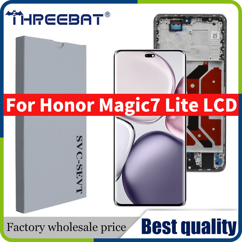 6.78''  al AMOLED 120Hz For Honor X9C LCD Magic7 Lite BRP-NX1 Display Screen Touch Digitizer For Hon