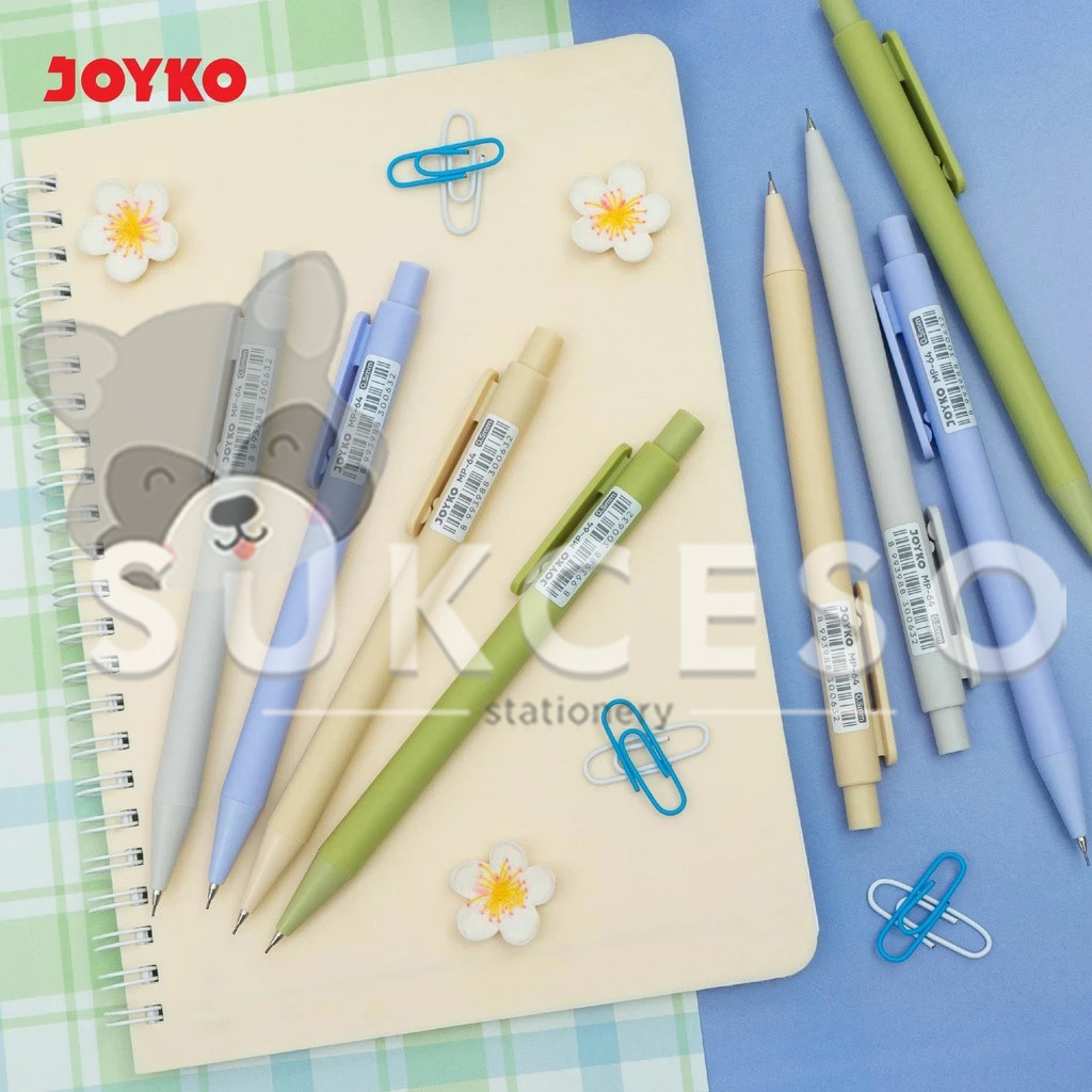 

JOYKO Mechanical Pencil MP-64 Lead 0.5mm SATUAN Morandi - Pensil Mekanik