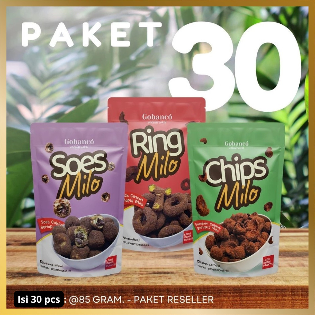 

Paket Usaha Makanan Manis Laris 30PCS Open Reseller & Dropship Peluang Bisnis Modal Kecil Untung Besar – Gobanco