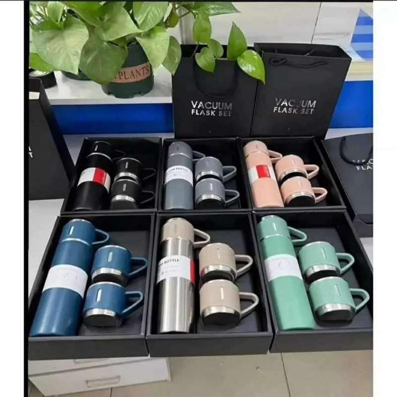 TERMOS VACUM SET 3 in 1 - THERMOS VAKUM SULTAN STAINLESS