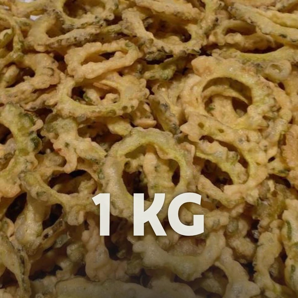 

[ 1KG/500GR/250GR ] Keripik Pare Gurih Cap RBK Premium / Kripik Pare Crispy / Toples Food