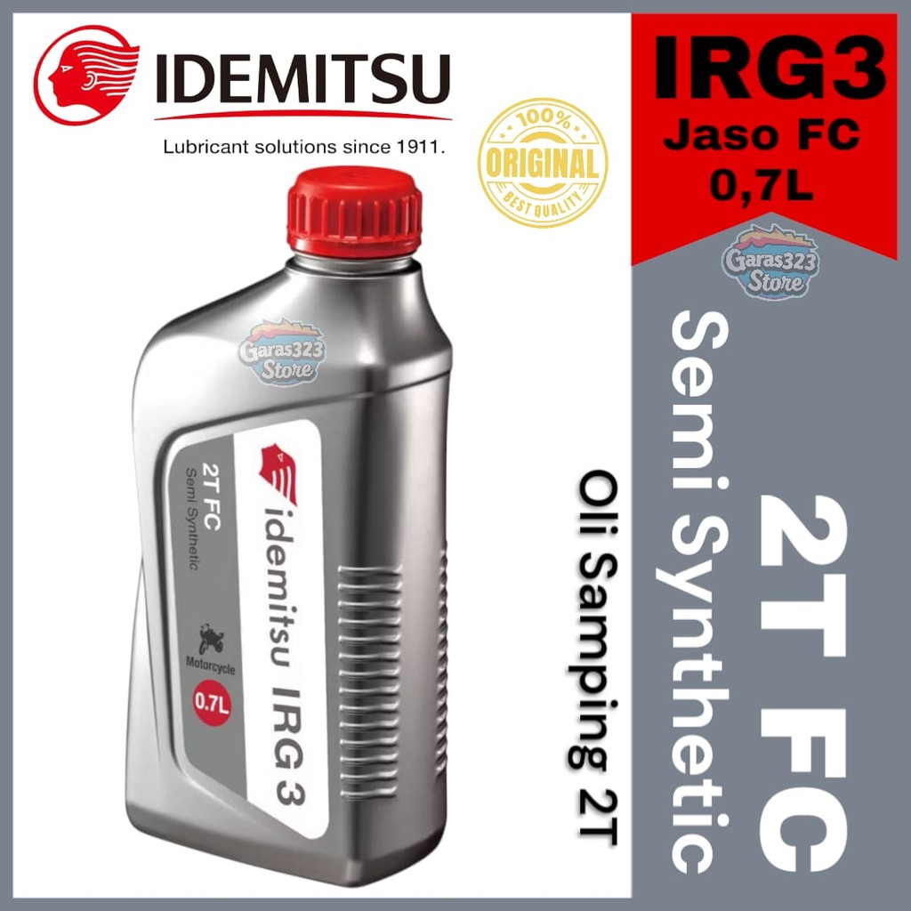 Oli Samping Idemitsu IRG3 0,7L 2T FC Semi Synthetic Oli 2Tak Jaso FC Original Garansi Kualitas Motor