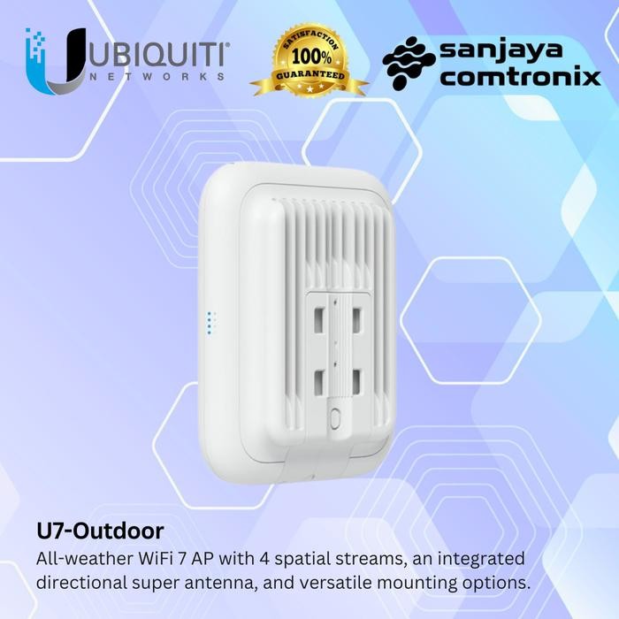 UBIQUITI U7-Outdoor Unifi U7 Outdoor WiFi 7 AP Access Point Blue