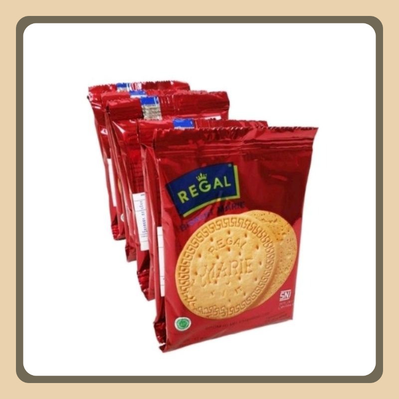 

Biskuit Marie Regal Renceng Halal MUI 10 Pcs