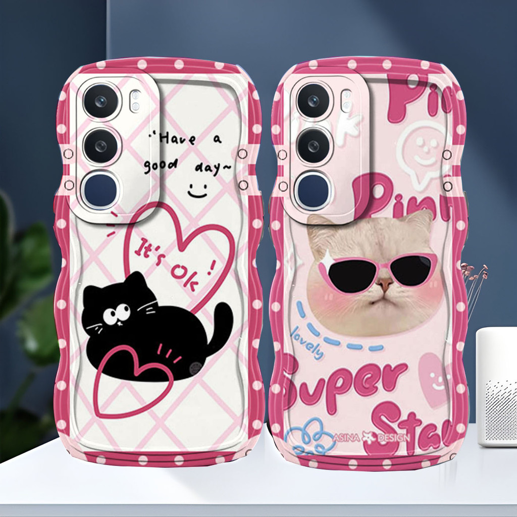 Case Softcase GELOMBANG untuk VIVO Y29 - VIVO Y19S  - VIVO Y28  Kesing Keren LippoCase - 12